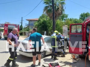 Λυγιά Βαρθολομιού: Σοβαρό τροχαίο με τραυματία άνδρα... Λυγιά Βαρθολομιού: Σοβαρό τροχαίο με τραυματία άνδρα...