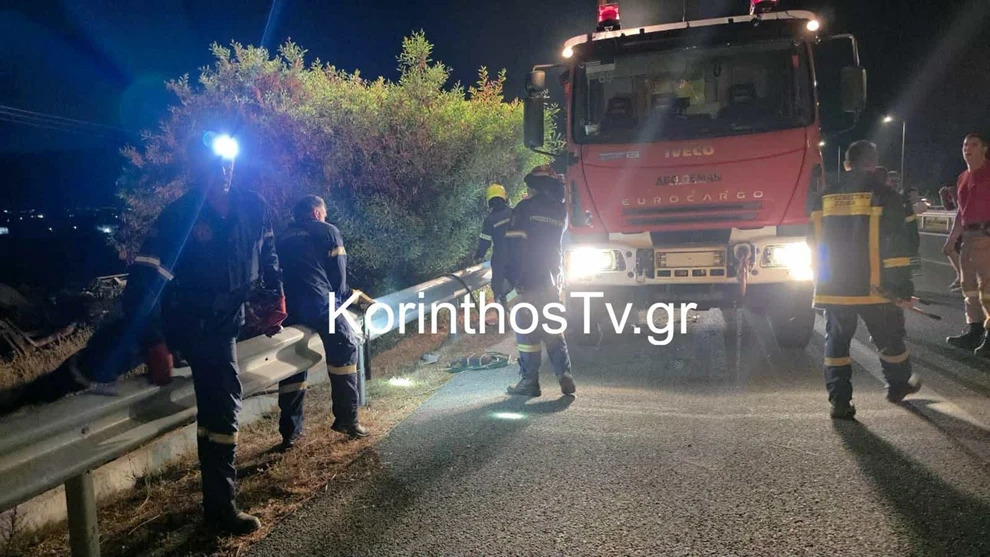 Κορίνθου – Πατρών: Νταλίκα έσπασε τις μπάρες και κατέληξε σε χωράφι – Νεκρός ο οδηγός, ΦΩΤΟ ΒΙΝΤΕΟ