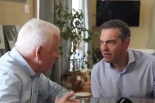 Ο Τσίπρας στη Λέσβο: Από το «φοιτητή μου» στα ζητήματα που πιέζουν το Βόρειο Αιγαίο