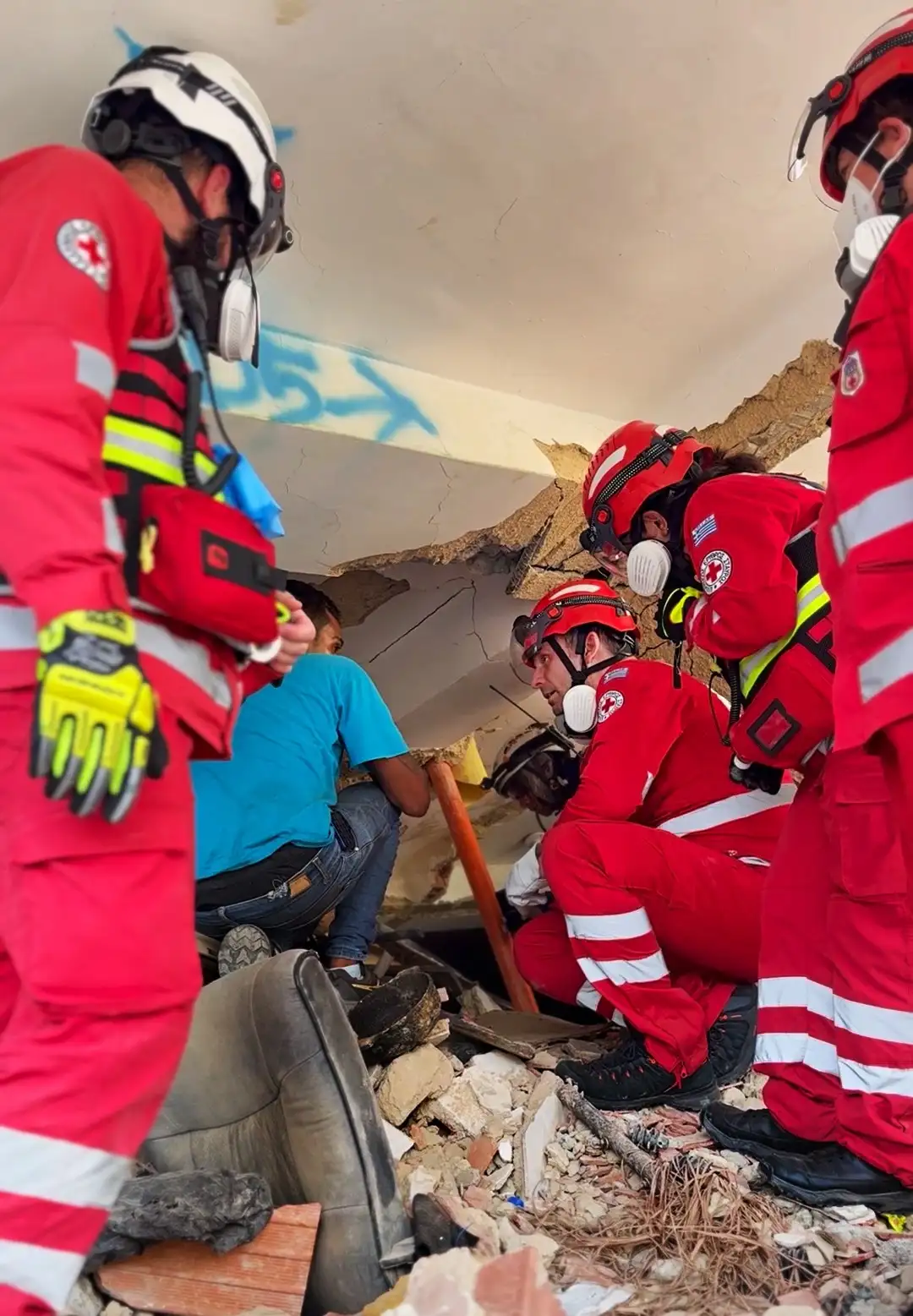 Ελληνικός Ερυθρός Σταυρός στη Βενεζουέλα: «Οι πληγέντες έκλαιγαν όταν μας έβλεπαν»