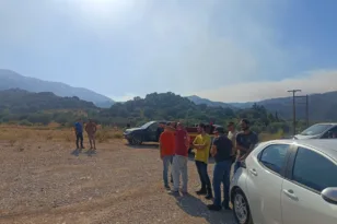 ΚΚΕ Αχαΐας: Συγκροτημένες ομάδες του κόμματος και της ΚΝΕ στη μάχη με τη φωτιά στη Δυτική Αιγιάλεια