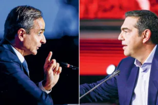 Ο Μητσοτάκης έχει βάση και ο Τσίπρας δυναμική – Οσα δείχνει για ΝΔ και ΕΛΑΣ η έρευνα της Data Consultants