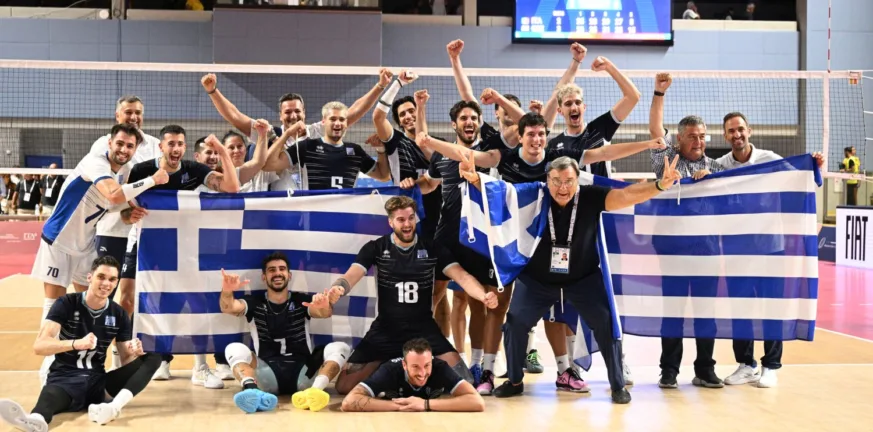 Η Εθνική βόλεϊ Ανδρών στον τελικό των Μεσογειακών αγώνων