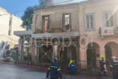 Διπλή φωτιά σε εγκαταλελειμμένα κτίρια στο κέντρο της Πάτρας - Εκκενώθηκε διπλανό κτίριο ΦΩΤΟ ΒΙΝΤΕΟ