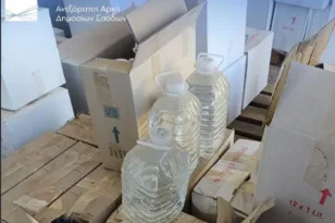 Ηράκλειο: 4 τόνοι λαθραία ποτά και «αέριο γέλιου» για 18.000 μπαλόνια – Συνελήφθη 62χρονος