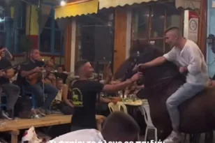 Λέσβος: Καταγγελία για άλογα που «χόρευαν» πάνω σε σπασμένα γυαλιά!