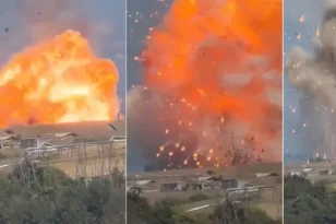 Ισχυρή έκρηξη σε εργοστάσιο πυρομαχικών κοντά στη Ρώμη – Σώοι οι 24 εργαζόμενοι