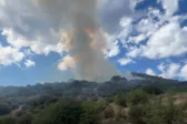 Τρομερή φωτιά καίει δασική έκταση στη Λαμπεία Ηλείας, επιχειρούν 77 πυροσβέστες, 19 οχήματα και 7 αεροσκάφη, ΒΙΝΤΕΟ