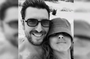 Ντορέττα Παπαδημητρίου – Γιώργος Γεροντιδάκης: Μαζί στη θάλασσα στις νέες φωτογραφίες