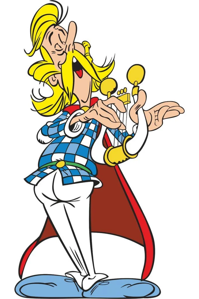 Πανοραμίξ, Getafix και Miraculix: Πώς ο Αστερίξ έμαθε να μιλά 120 γλώσσες Ο βάρδος Κακοφωνίξ από το γαλατικό χωριό του Αστερίξ