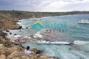 Κύπρος: Τραγωδία με νεκρό από την κακοκαιρία στο Κάβο Γκρέκο, ΒΙΝΤΕΟ