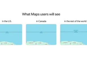 Η Google Maps άλλαξε την ονομασία της λίμνης Οντάριο για τους Αμερικανούς χρήστες