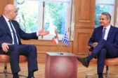 Μητσοτάκης–Αούν: Σε στρατηγική σχέση Ελλάδα και Λίβανος – «Δεν είμαστε απλώς γείτονες, είμαστε φίλοι»