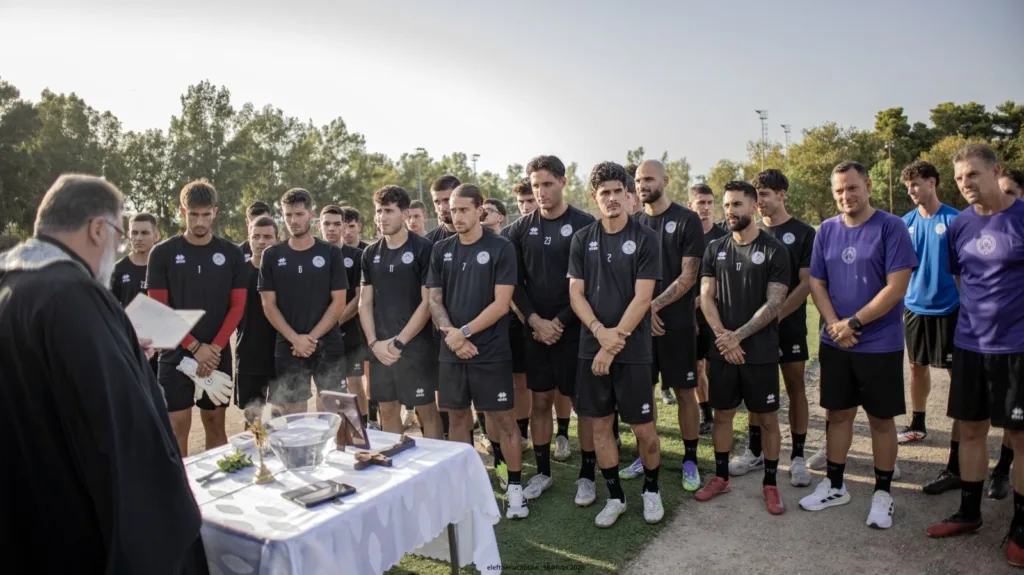 Με αγιασμό και αισιοδοξία ξεκίνησε η νέα σεζόν για τον Παναιγιάλειο