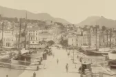 Άποψη του λιμανιού της Πάτρας στα τέλη του 19ου αιώνα