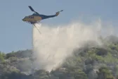 Πυροσβεστικές δυνάμεις επιχειρούν σε φωτιά σε χαμηλή βλάστηση στη Γαστούνη Ηλείας