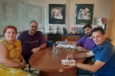 Επίσκεψη του σπιράλ στον Γιώργο Μαγιάκη, νέο Πρόεδρο του Πατρινού Καρναβαλιού