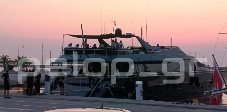 Χαλάρωση στο yacht των 35 μέτρων για την Παναχαϊκή
