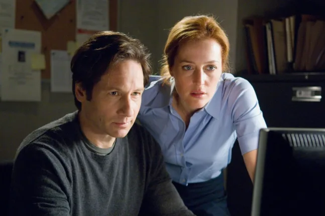 Ο David Duchovny και η Gillian Anderson ως Mulder και Scully στο X-Files I Want to Believe