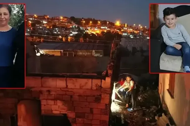 Η μονοκατοικία στο Τσιγλί της Σμύρνης όπου έχασαν τη ζωή τους μία 56χρονη και ο 4χρονος εγγονός της