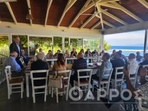 Δεν κρατιέται ο Σαμαράς: το είπε ευθέως σε τραπέζι στην Κυπαρισσία! ΦΩΤΟΓΡΑΦΙΕΣ