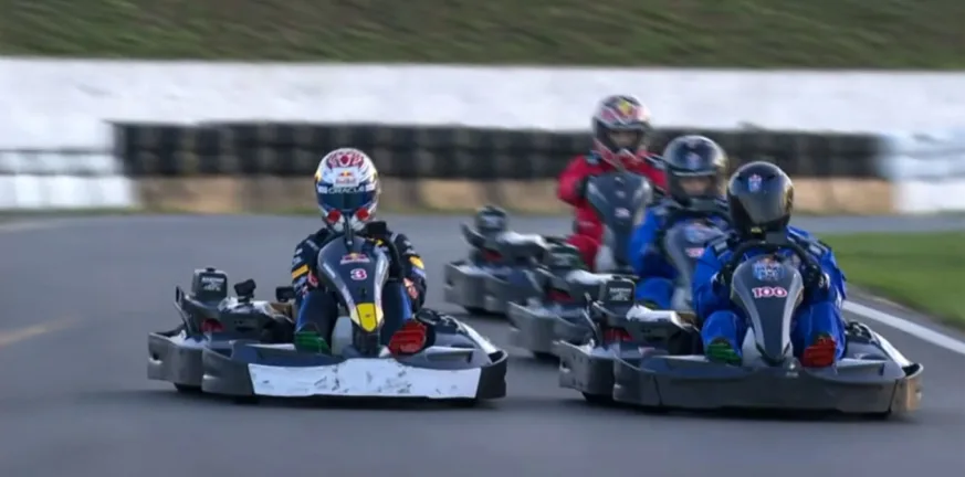Φερστάπεν: Έκανε 100 προσπεράσεις με go-kart και πήρε τη νίκη στο Silverstone