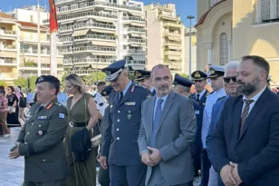 Στην 62η Επέτειο της Επανακομιδής της Τιμίας Κάρας του Αγίου Ανδρέου ο Ανδρέας Κατσανιώτης