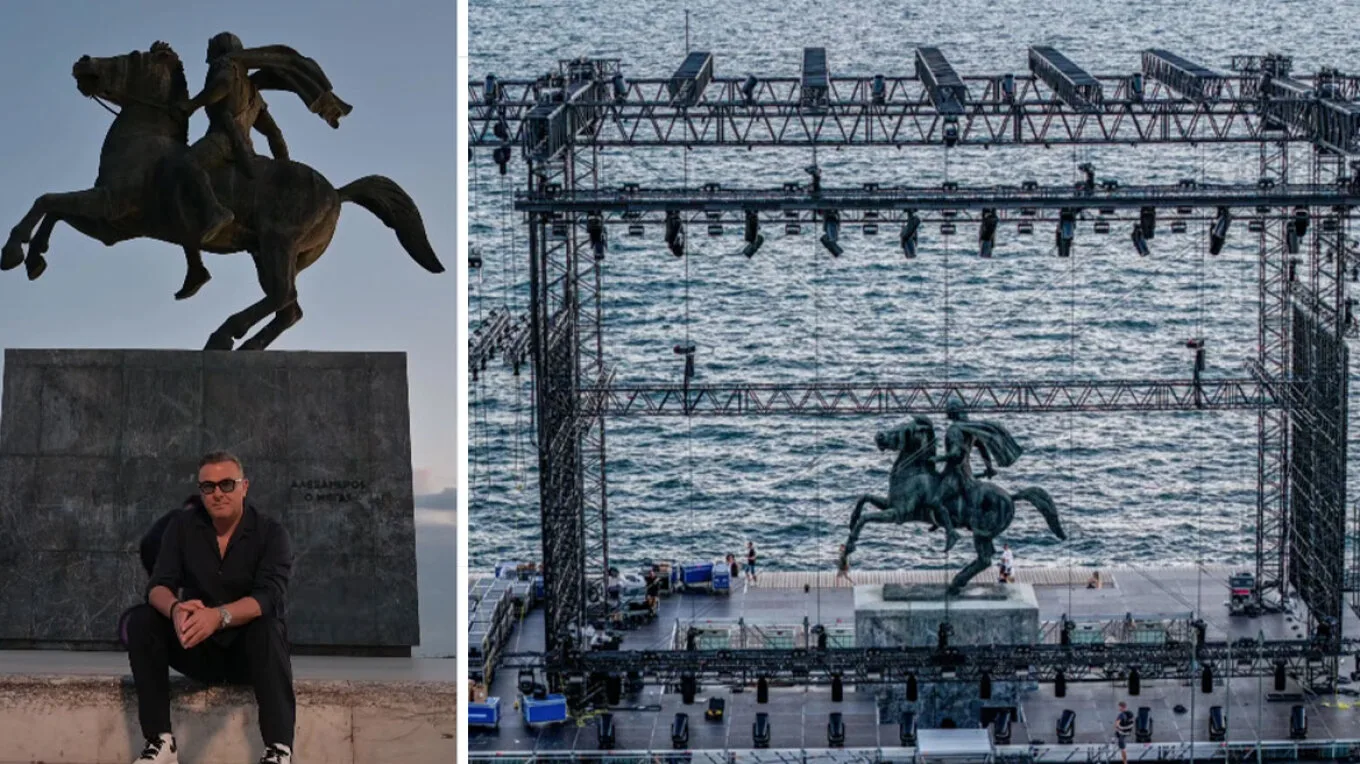 Θεσσαλονίκη: Δεν αλλάζει η σκηνή του Ρέμου – Παραμένει το άγαλμα του Μεγάλου Αλεξάνδρου στο σκηνικό