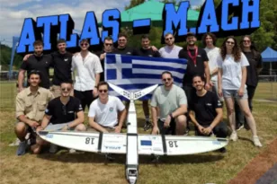Το αεροσκάφος IRIS και η ομάδα Atlas – M.ACH του Πανεπιστημίου Πατρών