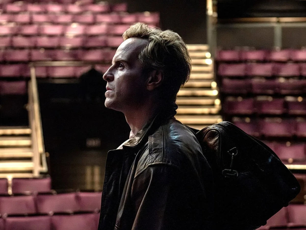 Ο Andrew Scott σε θεατρική σκηνή ως Ian Charleson στο Elsinore
