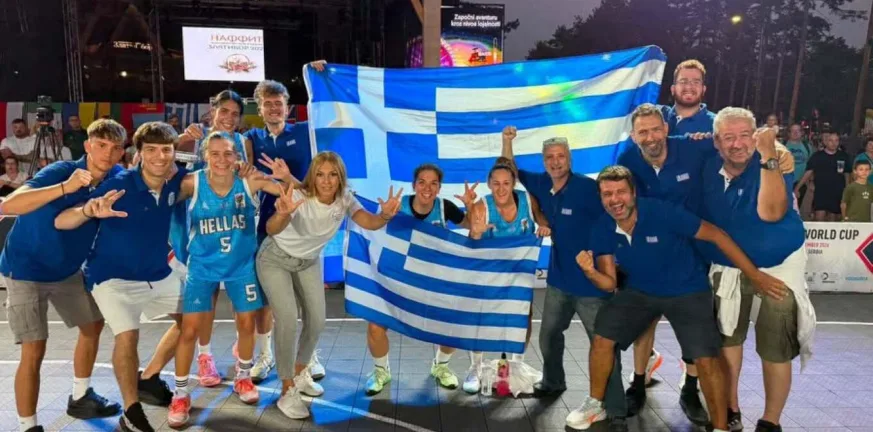 Παγκόσμιο Κύπελλο 3×3 Κωφών: Χάλκινη η Ελλάδα – Στο βάθρο η Εθνική Γυναικών