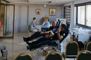 Πάτρα: Συγκινητική ανταπόκριση στην εθελοντική αιμοδοσία των αστυνομικών