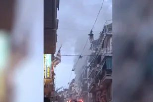 Κυψέλη: Φωτιά σε διαμέρισμα στην οδό Πυθίας