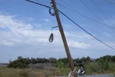 Στην Πάτρα «σήκωσαν» ολόκληρη κολώνα ηλεκτροφωτισμού