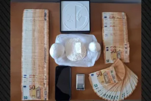 Τρίκαλα: Συνελήφθη 37χρονος με 257 γραμμάρια κοκαΐνης και 17.700 ευρώ