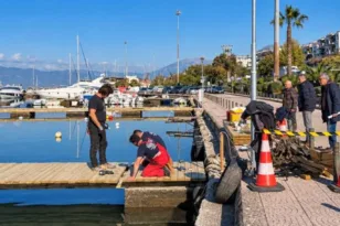 Αποξηλώσεις με γερανοφόρο 60 μέτρων: Στην τελική ευθεία οι εργασίες στη μαρίνα Πάτρας