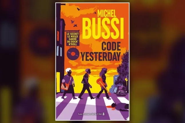 Το εξώφυλλο του Code Yesterday του Michel Bussi σε σύνθεση 1200x900