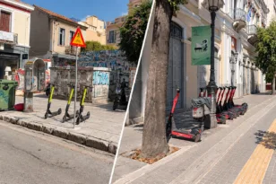 Πατίνι η ζωή των Πατρινών – Ενοικιαζόμενα ηλεκτρικά πατίνια χωρίς φρένο σε πεζοδρόμια και ράμπες ΑμεΑ