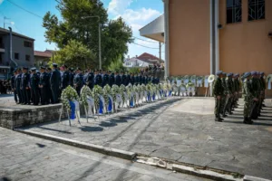 Κατσικά Ιωαννίνων: Βουβός πόνος στο τελευταίο αντίο στον σμηναγό Δημήτρη Πέτρου που σκοτώθηκε στην Τανάγρα