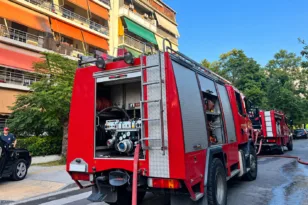 Πυροσβεστική επιχείρηση για φωτιά στο Ωραιόκαστρο Θεσσαλονίκης