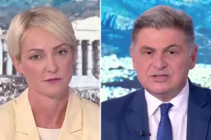 Σδούκου – Φαραντούρης: Σφοδρή αντιπαράθεση στο OPEN μετά τη φράση «χαριεντιζόσασταν σε υπουργούς»
