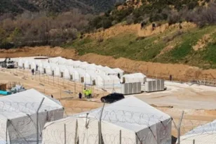 Σέρρες: Νέα ένταση σε δομή μεταναστών – Απόπειρα να ρίξουν τον φράχτη