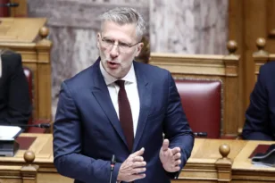 Σκέρτσος κατά Τσίπρα για την «Πατριωτική Εισφορά»: «Ποιος πληρώνει τα άλλα 12,85 δισ.;»