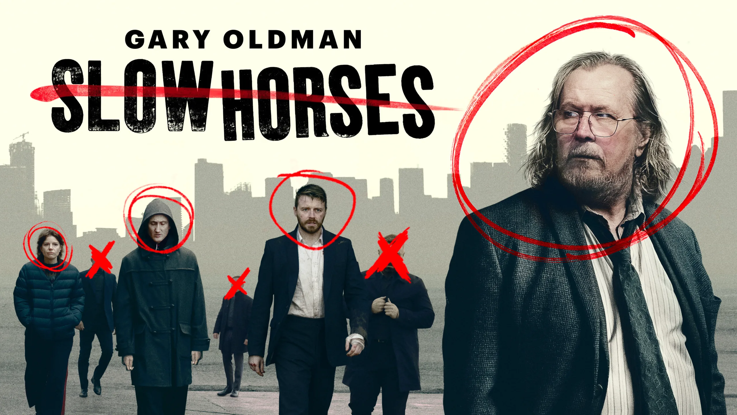 Slow Horses: Ένα Σαββατοκύριακο στο χειρότερο γραφείο της MI5 Επίσημο key art της έκτης σεζόν του Slow Horses στο Apple TV