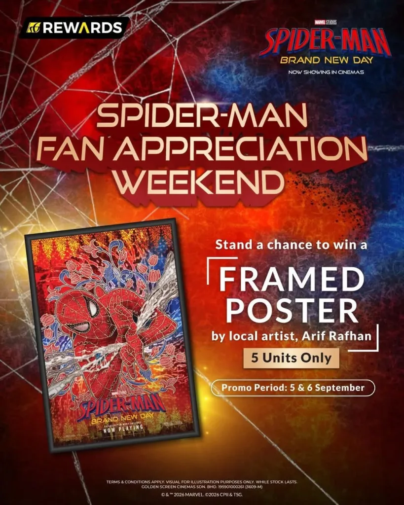 Από τη Μαλαισία στις ΗΠΑ: Το batik του Spider-Man έγινε συλλεκτική αφίσα Από τη Μαλαισία στις ΗΠΑ: Το batik του Spider-Man έγινε συλλεκτική αφίσα