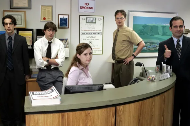 Οι πρωταγωνιστές της σειράς The Office