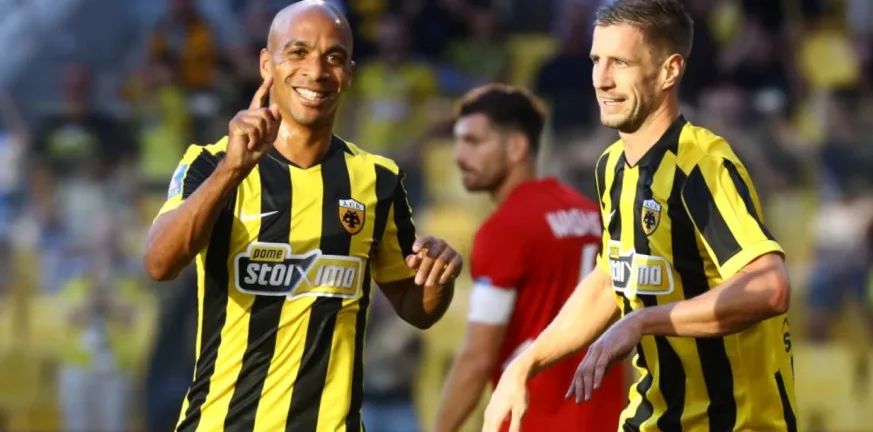 ΑΕΚ – Πανσερραϊκός 8-1: Μυθική εμφάνιση Μάνταλου και καταιγισμός στη Νέα Φιλαδέλφεια