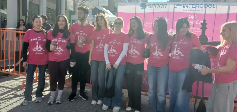 Πάτρα: Η πόλη βάφτηκε ροζ για το 14ο Pink the City – Μήνυμα ζωής και πρόληψης στο κέντρο της πόλης