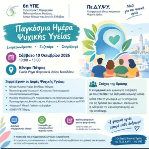 Μαρία Οκτάρα για δράση της Πανεπιστημιακής Ψυχιατρικής Κλινικής: «Η ψυχική υγεία μάς αφορά όλους»