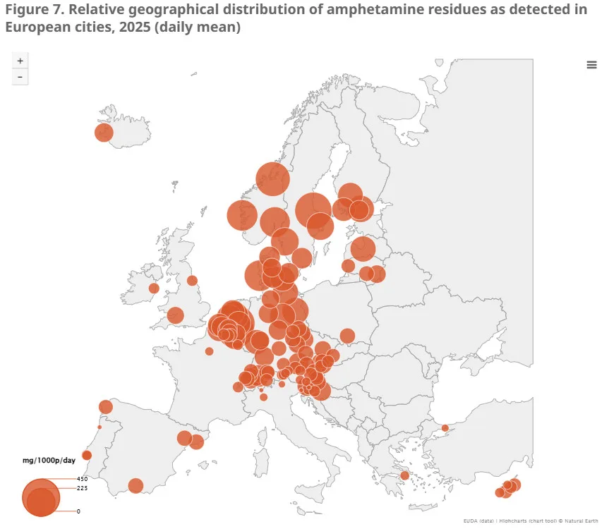 Κοκαΐνη: Αύξηση 64% στα λύματα της Αθήνας – Τι δείχνουν τα στοιχεία για τα ναρκωτικά στην Ευρώπη Κοκαΐνη: Αύξηση 64% στα λύματα της Αθήνας – Τι δείχνουν τα στοιχεία για τα ναρκωτικά στην Ευρώπη